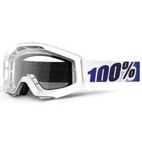 100 Percent Strata Clear Goggles Ice Age