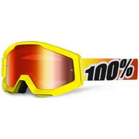 100 Percent Strata Mirrored Goggles Sunny Days