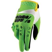 100 Percent Airmatic Glove Youth Lime Green