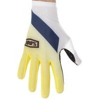 100 Percent Celium Glove Yellow/Red