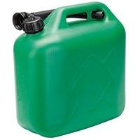 10ltr Green Plastic Fuel Can