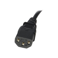 10FT 14 AWG COMPUTER POWER CORD - EXTENSION - C14 TO C13 UK