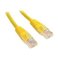 10 Ft Yellow Molded Cat5e Utp Patch Cable
