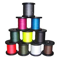 1000m 1100 yards pe braided line dyneema superline fishing lineblack g ...