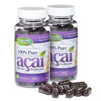 100% Pure Acai Berry 700mg No Fillers 60 Day Supply