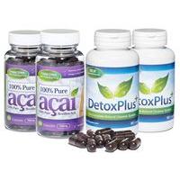 100 pure acai berry detox combo pack 2 month supply