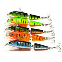 10.5cm 9.6g/Pcs Multilevel Simulation Plastic Bait Lures Upscale Two-section Hard Bait Lures 1 PC