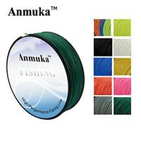 100m anmnka brand super strong japan multifilament pe braided fishing  ...