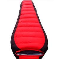 1000g Down Polyester Lining Single Mummy Bag for Camping and Hiking