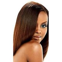 100g/pc Remy Yaki 10-20Inch Color #30 Medium Auburn Human Hair Weaves