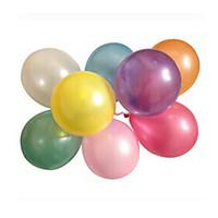 100pcs/lot Latex Helium Inflable Thickening Pearl Wedding or Birthday Party Balloon