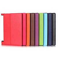 10.1 Inch High Quality PU Leather Case for Lenovo YT3-X50F TAB(YOGA TAB3-X50F)(Assorted Colors)