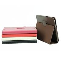 10.1 Inch Lichee Pattern PU Leather Case with Pen for ASUS-T100TA(Assorted Colors)