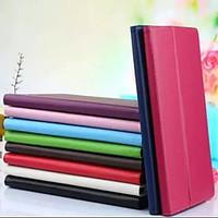 10.1 Inch Lichee Pattern High Quality PU Leather Case with Stand for Asus ZenPad 10(Z300C)(Assorted Colors)