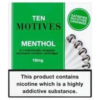 10 Motives Cartomisers Menthol 16mg