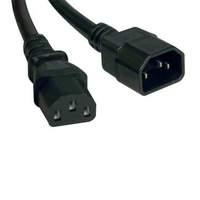 10 ft heavy duty 14awg power cord iec 320 c13 to iec 320 c14