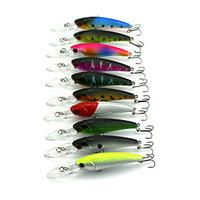 10pcs Hengjia Minnow Baits 8g 90mm Fishing Lures