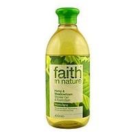 (10 PACK) - Faith in Nature - Hemp & Meadow Foam Shower Gel | 400ml | 10 PACK BUNDLE