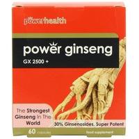 10 pack power health power ginseng gx2500 60s 10 pack bundle