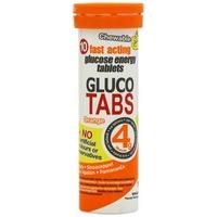 (10 PACK) - GlucoTabs - Glucotabs Orange Tube | 10\'s | 10 PACK BUNDLE