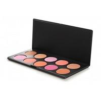 10 Piece Professional Blush Palette