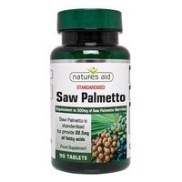 10 Pack of Natures Aid Saw Palmetto 500mg 90 Tablet