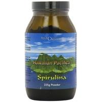(10 PACK) - Microrganics Hawaiian Spirulina Powder - Glass | 225g | 10 PACK - SUPER SAVER - SAVE MONEY