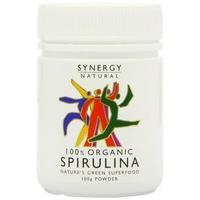 (10 PACK) - Synergy Natural - Org Spirulina Powder SYN-BSO100P | 100g | 10 PACK BUNDLE