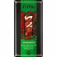 (10 PACK) - Vivani - Milk whole Hazelnuts Chocolate | 100g | 10 PACK BUNDLE