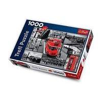 1000pcs London Bus Puzzle