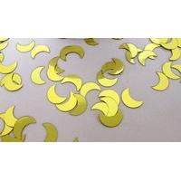 100g Gold Moon Shape Confetti