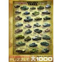 1000 Piece World War Ii Tanks Puzzle