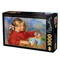 1000 Piece Claude Renoir At Play Sun Jigsaw Puzzle By Pierre Auguste Renoir