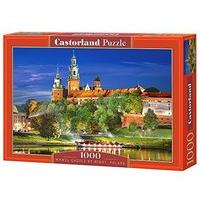 1000pc wawel castle by night poland jigsaw puzzle