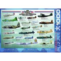 1000 Piece Allied Air Command World War Ii Bombers Puzzle