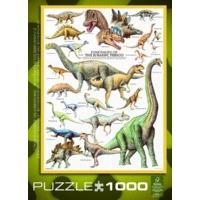 1000 Piece Dinosaurs Of The Jurassic Period Puzzle