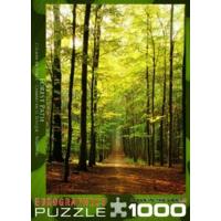 1000 Piece Forest Path Puzzle