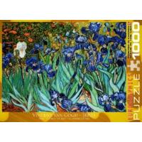 1000 Piece Irises Puzzle By Vincent Van Gogh
