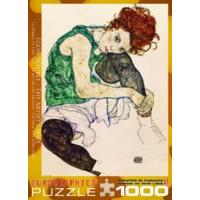 1000 piece the artists wife puzzle by egon schiele
