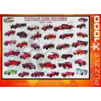 1000 Piece Vintage Fire Engines Puzzle