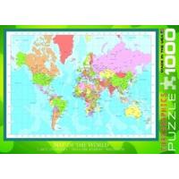 100 Piece Map Of The World Jigsaw Puzzle