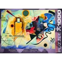 1000 Piece Yellow, Red, Blue Puzzle By Wassily Kandinsky