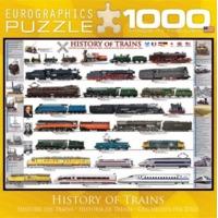 1000 Piece History Of Trains Locomotives Puzzle