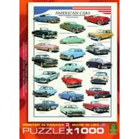 1000 Piece American Cars Of The 50\'s Puzzle