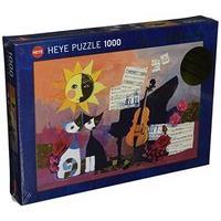 1000pc Cello Cat Jigsaw Puzzle