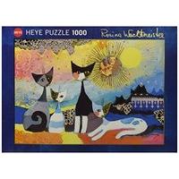 1000pc Laces Cat Jigsaw Puzzle