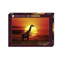 1000pc Sunny Giraffe Jigsaw Puzzle