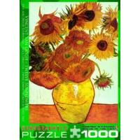 1000pc Vincent Van Gogh Twelve Sunflowers Jigsaw