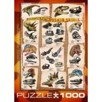 1000 Piece Reconstructed Dinosaur Skulls Puzzle