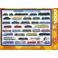 1000 Piece Modern Locomotives Puzzle